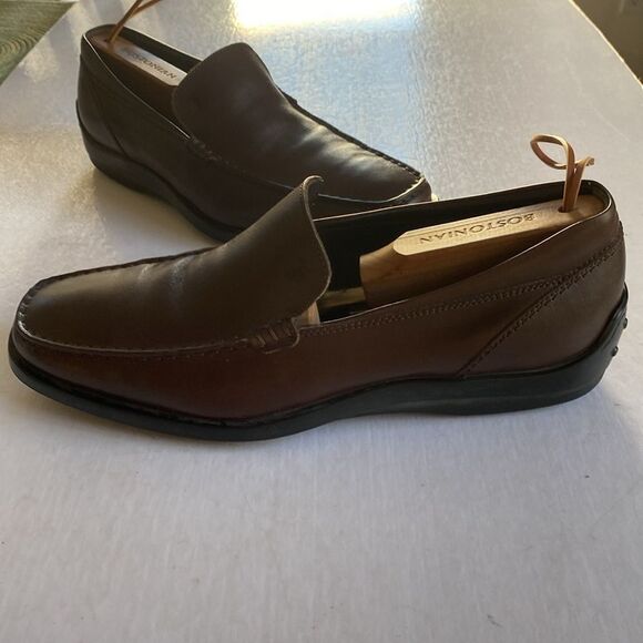 Tod’s Brown Leather Loafers Size 6 - Picture 2 of 10